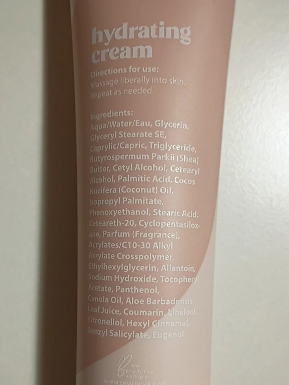 Pear Nova Hydrating Cream
